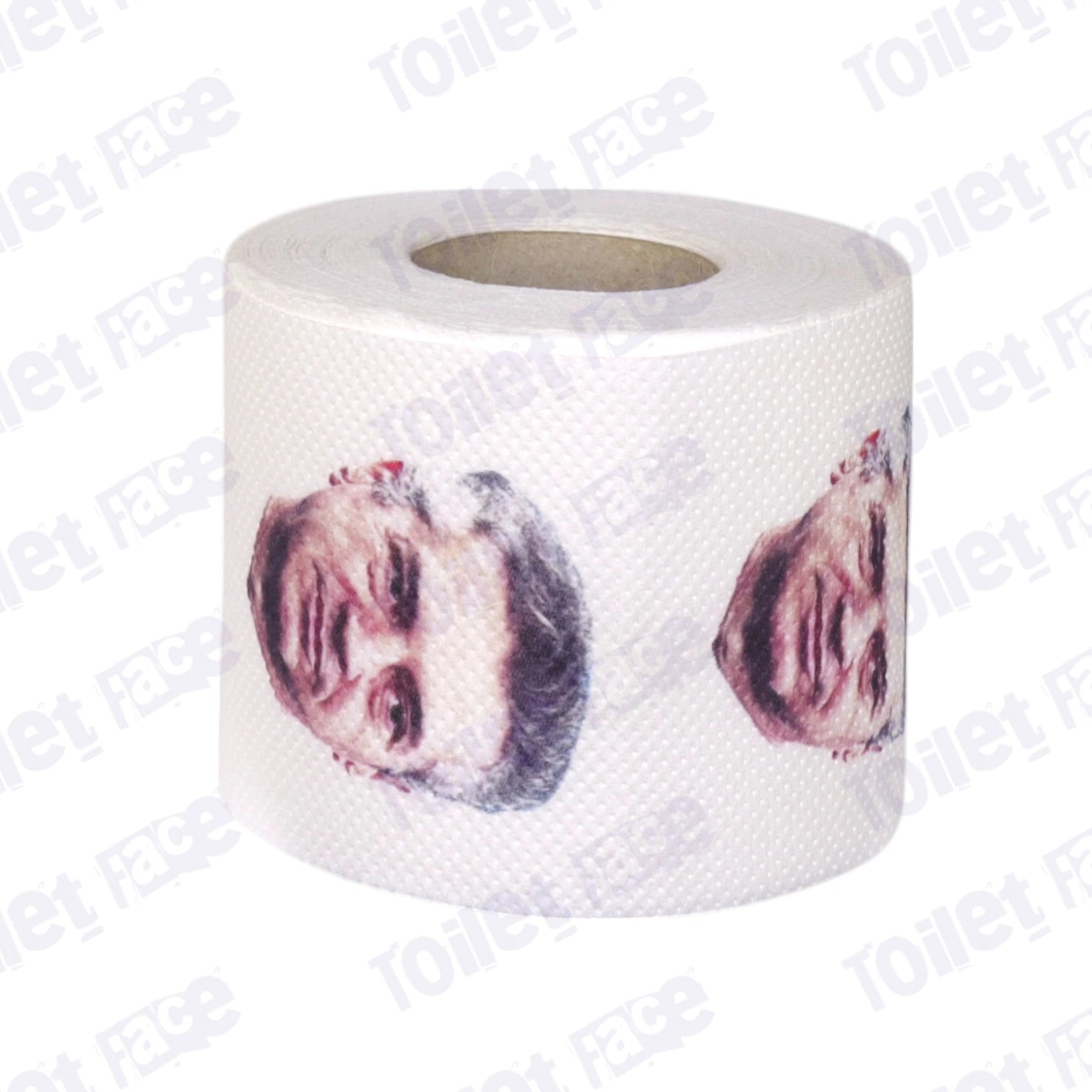 Robert Golob Novelty Toilet Paper Product Image On It's Side