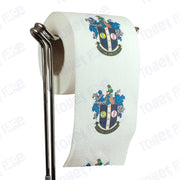 Sutton United Novelty Toilet Paper Product Image On A Stand|Sutton United Novelty Toilet Paper Product Image On It's Side|||||||||||||||