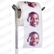 Terrance Drew Novelty Toilet Paper Product Image On A Stand