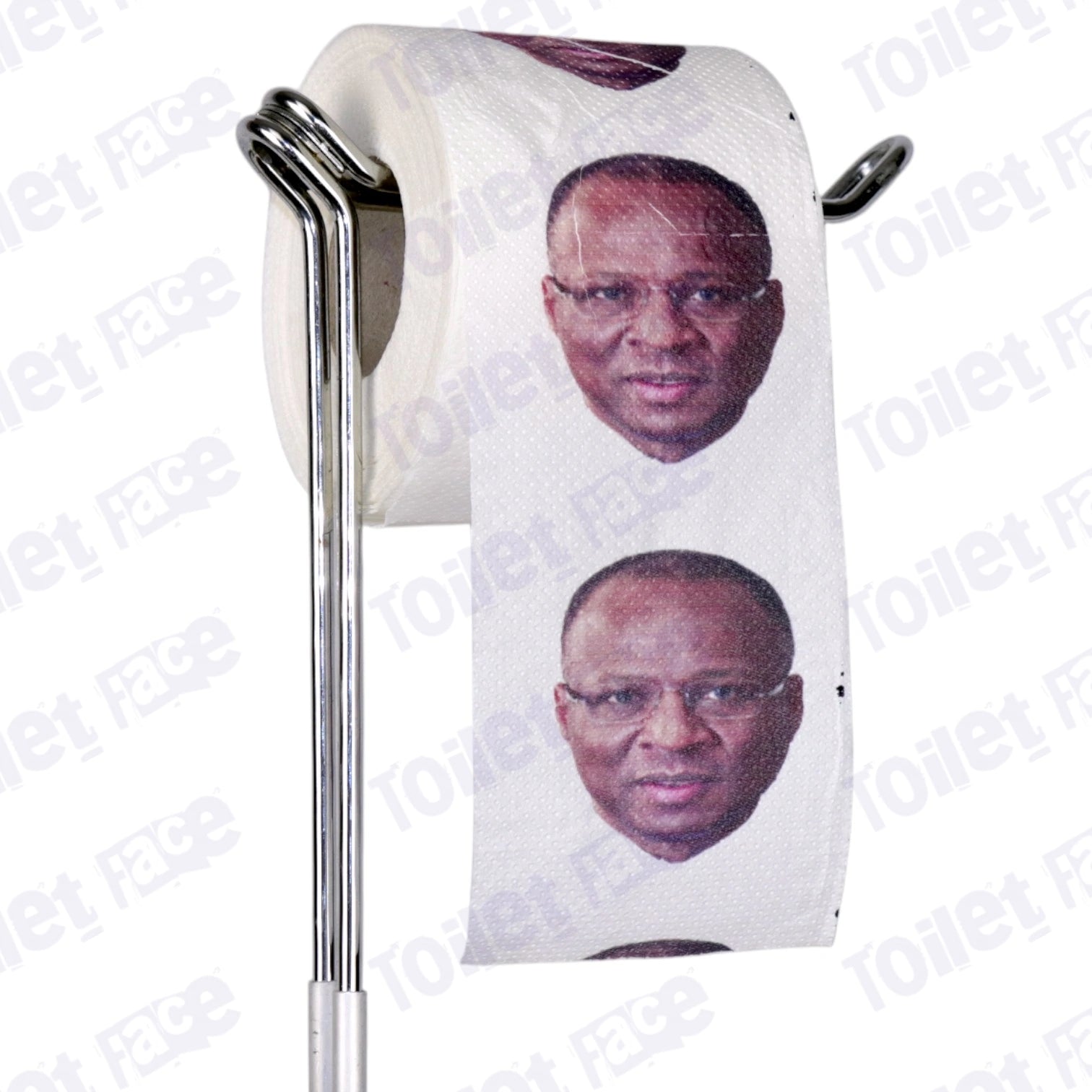 Ulisses Correia e Silva Novelty Toilet Paper Product Image On A Stand