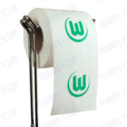 Wolfsburg Novelty Toilet Paper Product Image On A Stand|Wolfsburg Novelty Toilet Paper Product Image On It's Side|||||||||||||||