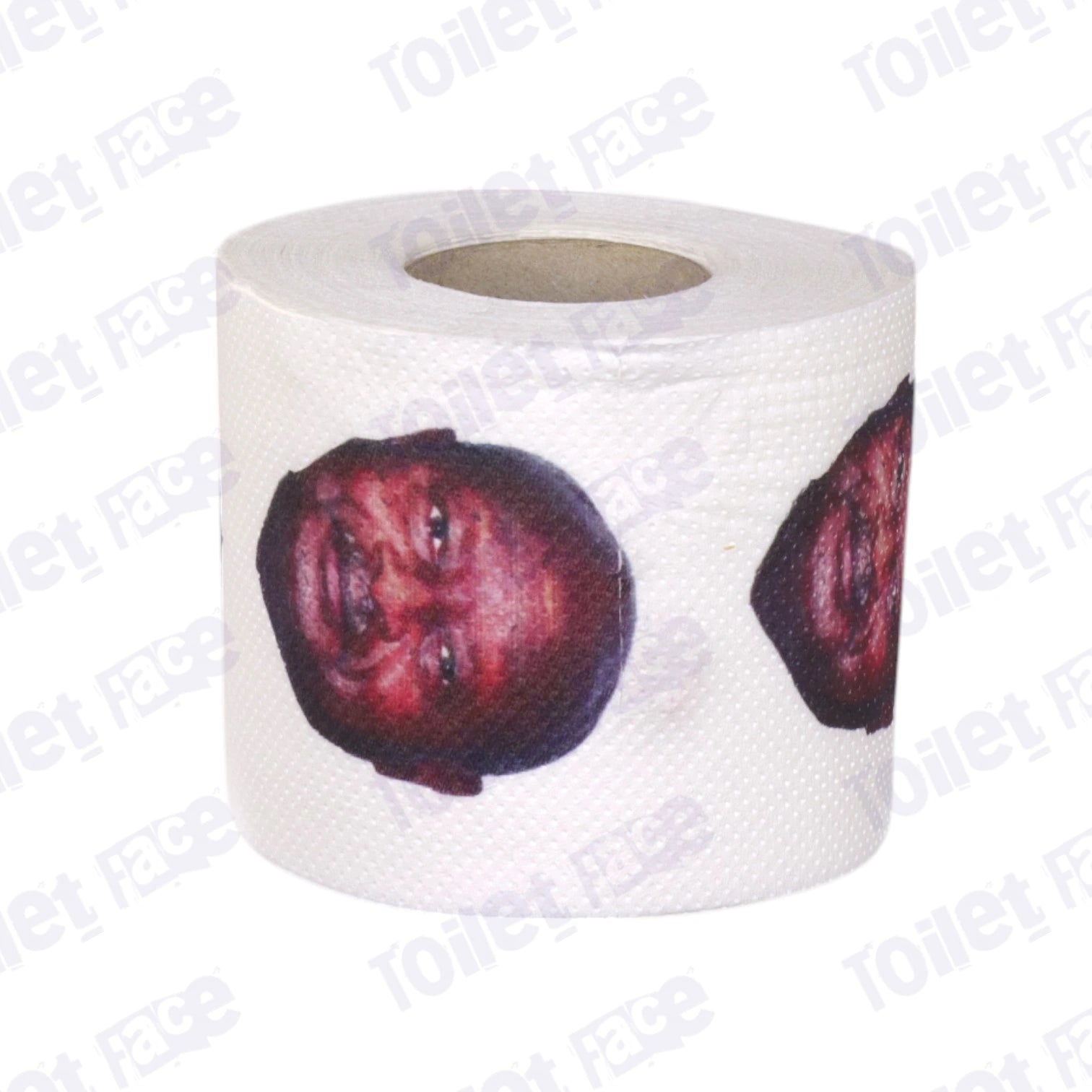 Yoweri Museveni Novelty Toilet Paper Product Image On It's Side