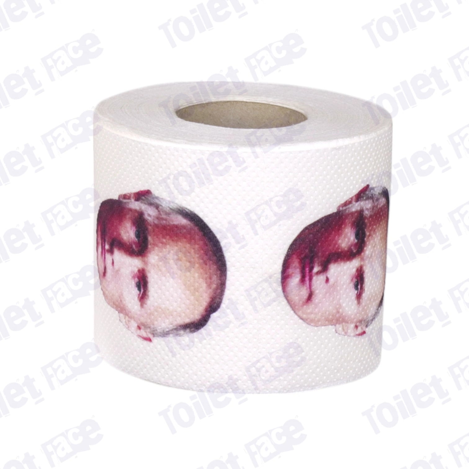 Vladimir Putin Novelty Toilet Paper Product Image On It's Side